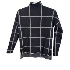 MAX STUDIO LADIES LONG SLEEVE FAUX TURTLENECK SWESTER- XS